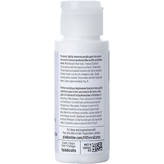 12 Pack: FolkArt® Terra Cotta™ Lightly Textured Acrylic Paint